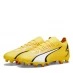 Мужские бутсы Puma Ultra Match Firm Ground Football Boots Yellow/White