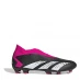 Мужские бутсы adidas Predator Accuracy.3 Laceless Firm Ground Football Boots Black/Wht/Pink