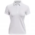 Женская футболка Under Armour Zinger Short Sleeve Polo White / Silver