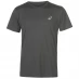 Мужская футболка с коротким рукавом Asics Core Short Sleeve Running T Shirt Mens DARK GREY