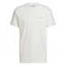 Мужская футболка с коротким рукавом adidas Essentials 3-Stripes T-Shirt Mens Off White