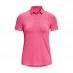 Жіноча футболка Under Armour Zinger Short Sleeve Polo Womens Pink Punk