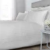 Hotel Collection Woven Stripe Oxford Pillowcase Pair White