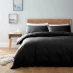 Linea Egyptian 200 Thread Count Fitted Sheet Black