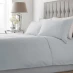 Hotel Collection Emma waffle duvet cover Darcy Grey