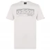 Мужская футболка с коротким рукавом adidas New Box Linear Men's T-shirt RawWht/Grey/Blk