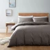 Linea Egyptian 200 Thread Count Duvet Cover Pewter