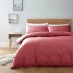 Linea Egyptian 200 Thread Count Duvet Cover Coral