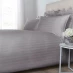 Hotel Collection Woven Stripe Standard Pillowcase Pair Light Grey