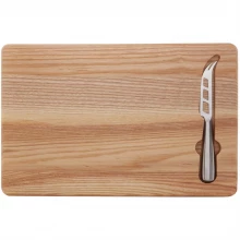 Linea Easy Entertaining Ash Cheese Board with Knife