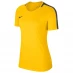 Женская футболка Nike Academy T Shirt Ladies Yellow