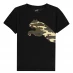 Детская футболка Puma Big Cat QT T Shirt Junior Boys Black/ camo