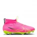 Nike Mercurial Superfly 9 Academy Firm Ground Football Boots Juniors Pink/Volt