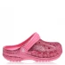 Детские кроксы Crocs Baya Childrens Clogs Pink Glitter