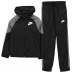 Nike Sportswear Big Kids' Woven Tracksuit Black/White
