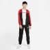 Nike Sportswear Big Kids' Woven Tracksuit Black/Red