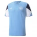 Мужская футболка с коротким рукавом Puma Manchester City Cult T Shirt Mens Blue/White