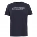 Мужская футболка с коротким рукавом Karrimor Organic T Shirt Mens Blue Steel