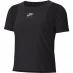 Женский топ Nike Air Short Sleeve T Shirt Ladies Black