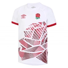 Мужская футболка с коротким рукавом Umbro England Rugby 7s Home Shirt 2022 2023 Juniors