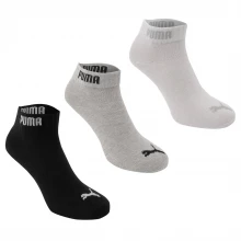 Шкарпетки Puma 3 Pack Quarter Socks Mens