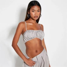Мужской халат I Saw It First Pinstripe Ruched Cami Bralet