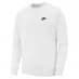 Мужской свитер Nike Sportswear Club Crew White/Black