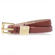 Biba Leather Skinny Belt