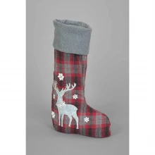 Snowtime Snowtime 60cm Deer in the Woods Stocking