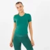 Жіноча футболка USA Pro x Sophie Habboo Fitted Training Tee Forest Green