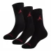 Шкарпетки Air Jordan 3 Pack Crew Socks Children's Black
