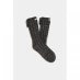 Ugg Laila Fleece Sock Charcoal/Silver