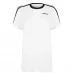 Женская футболка adidas Essentials 3 Stripe T Shirt Ladies White/Black