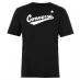 Мужская футболка с коротким рукавом Converse Nova Logo T Shirt Black