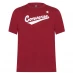 Мужская футболка с коротким рукавом Converse Nova Logo T Shirt Red