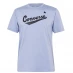 Мужская футболка с коротким рукавом Converse Nova Logo T Shirt Blue Slate