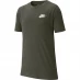 Детская футболка Nike Futura T Shirt Junior Boys Cargo/White