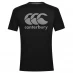 Мужская футболка с коротким рукавом Canterbury Core VaporDri Large Logo Men's Tee Black