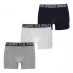Детское нижнее белье US Polo Assn 3 Pack Trunks Nvy/Wht/Gry