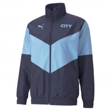 Детская футболка Puma Manchester City Pre Match Jacket 2021 2022 Mens