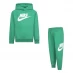 Детский спортивный костюм Nike Club Fleece Tracksuit Stadium Green