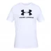 Детская футболка Under Armour Sportstyle T Shirt Mens White