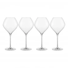 Linea Linea Hoxton Set of 4 Crystal Red Wine Glasses 860ml