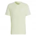 Мужская футболка с коротким рукавом adidas Essentials 3-Stripes T-Shirt Mens Lime/White