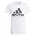 Детская футболка adidas Logo T Shirt Junior Wht/Blk BOS