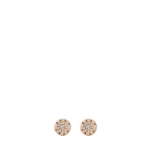 DKNY Crystal Embellished Stud Earrings