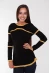 Женский свитер Sewel TW152210500  Black/Mustard