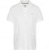 Tommy Jeans Slim Polo Shirt White