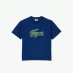 Детская футболка Lacoste Big Logo T- Shirt Junior Navy F9F