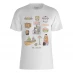 Детская курточка Warner Brothers WB Friends Doodles 02 T-Shirt White